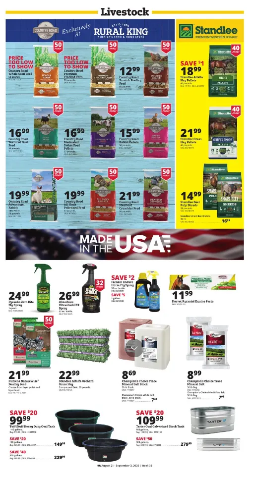 Weekly ad Rural King Sales from August 21 to September 3 2025 - Page 12