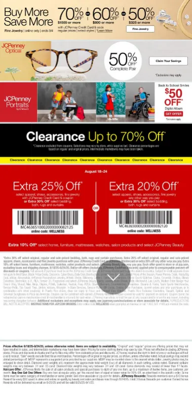 Weekly ad JCPenney Sales from August 22 to August 24 2025 - Page 7