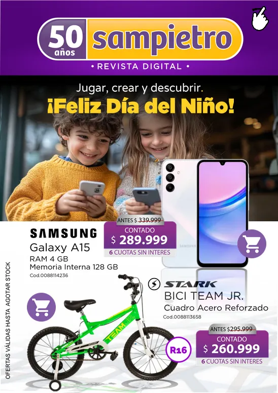 Ofertas de Ofertas Sampietro 25 de agosto al 31 de agosto 2025 - Página 1 del catálogo