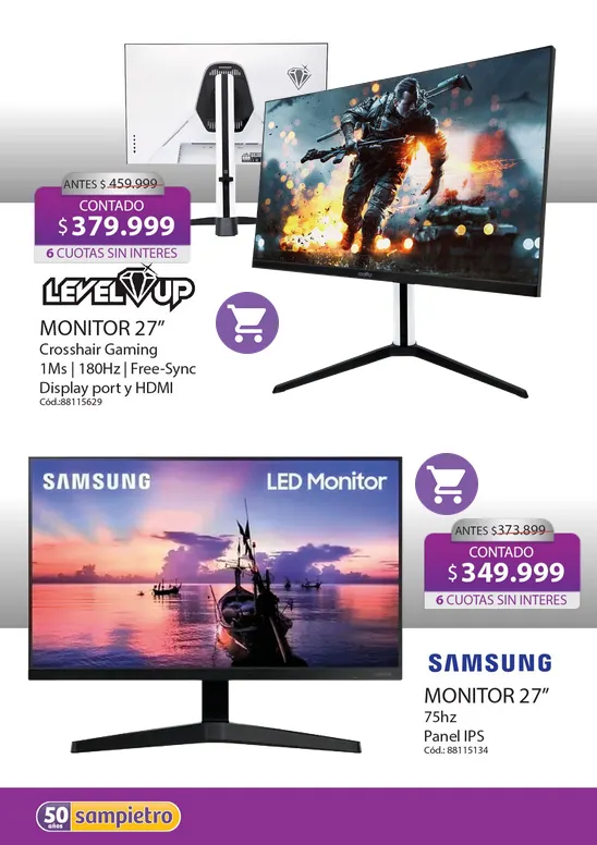 Ofertas de Ofertas Sampietro 25 de agosto al 31 de agosto 2025 - Página 7 del catálogo