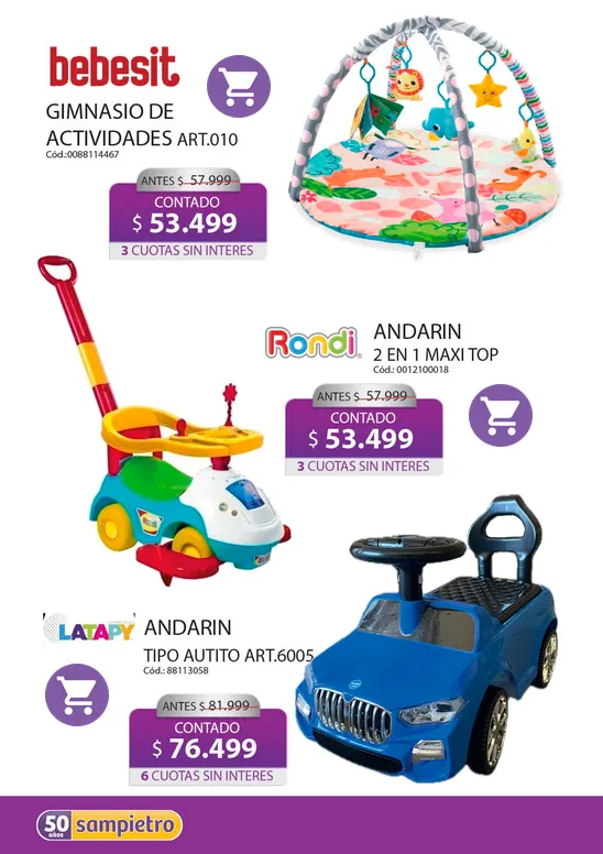 Ofertas de Ofertas Sampietro 25 de agosto al 31 de agosto 2025 - Página 13 del catálogo