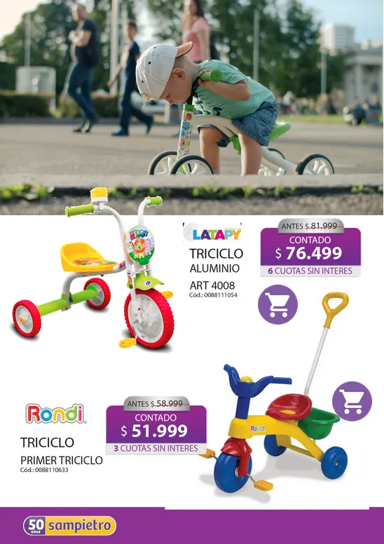 Ofertas de Ofertas Sampietro 25 de agosto al 31 de agosto 2025 - Página 22 del catálogo