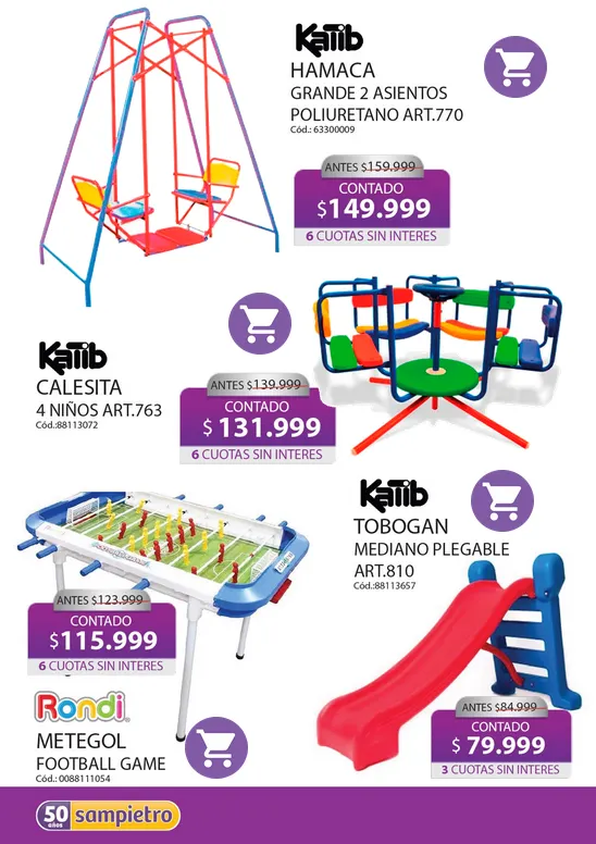 Ofertas de Ofertas Sampietro 25 de agosto al 31 de agosto 2025 - Página 14 del catálogo