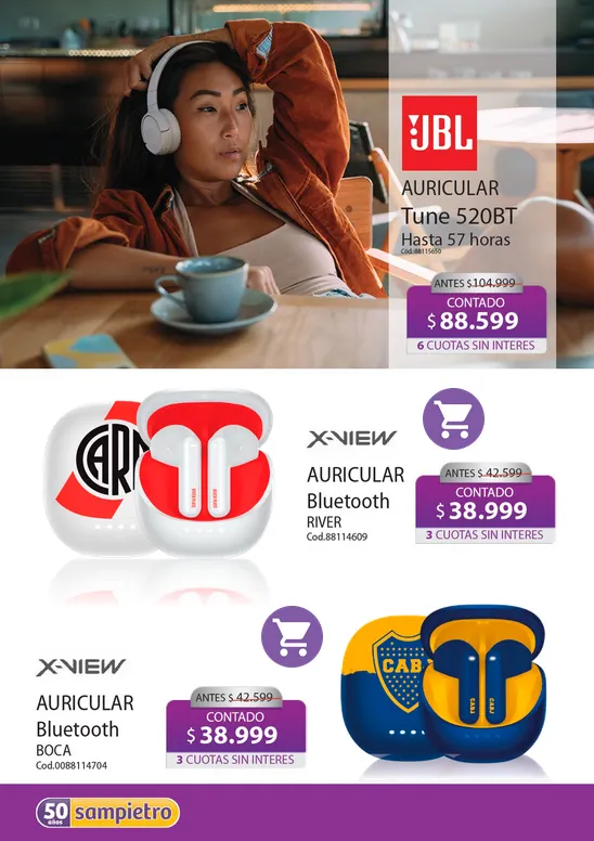 Ofertas de Ofertas Sampietro 25 de agosto al 31 de agosto 2025 - Página 16 del catálogo