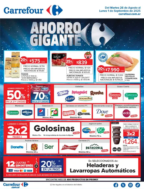 Ofertas de Ofertas Carrefour 26 de agosto al 1 de septiembre 2025 - Página 28 del catálogo