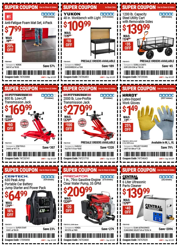 Weekly ad Harbor Freight Sales from August 27 to August 31 2025 - Page 7