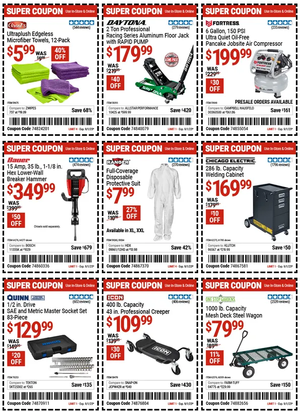 Weekly ad Harbor Freight Sales from August 27 to August 31 2025 - Page 18