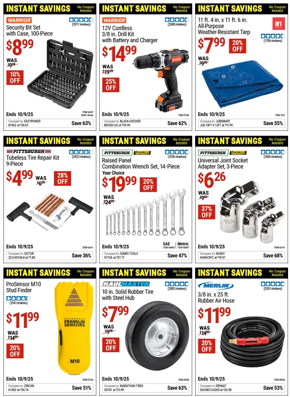 Weekly ad Harbor Freight Sales from August 27 to August 31 2025 - Page 16
