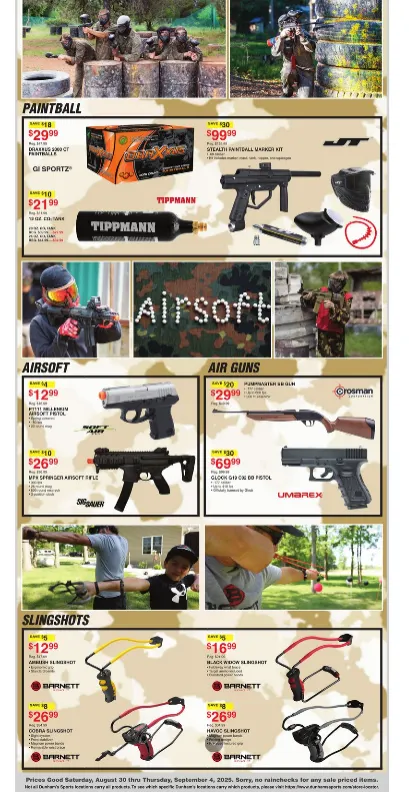 Weekly ad Dunham's Sports Sales from August 30 to September 4 2025 - Page 4