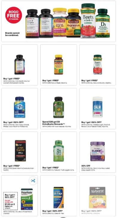 Weekly ad CVS Health Sales from August 31 to September 7 2025 - Page 8