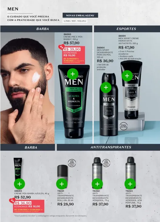 Encarte de Folhetos O Boticário 1 de setembro até 30 de setembro 2025 - Pagina 101