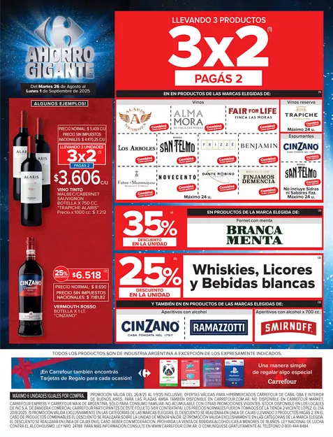 Ofertas de  Ofertas Carrefour  26 de agosto al 2 de septiembre 2025 - Página 8 del catálogo