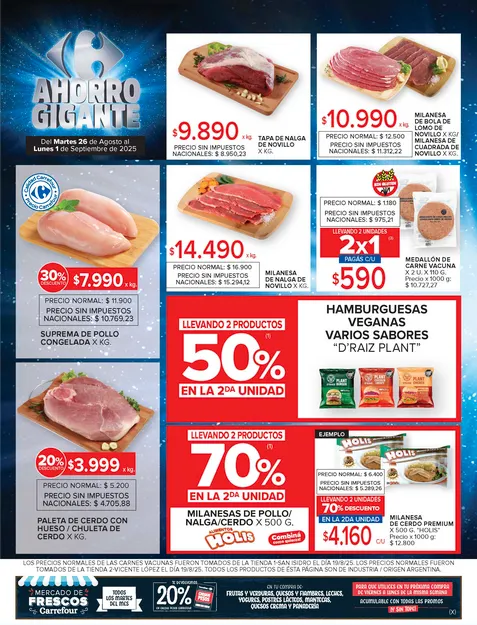 Ofertas de Ofertas Carrefour 26 de agosto al 2 de septiembre 2025 - Página 26 del catálogo