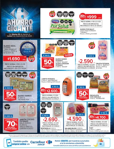 Ofertas de Ofertas Carrefour 26 de agosto al 2 de septiembre 2025 - Página 25 del catálogo