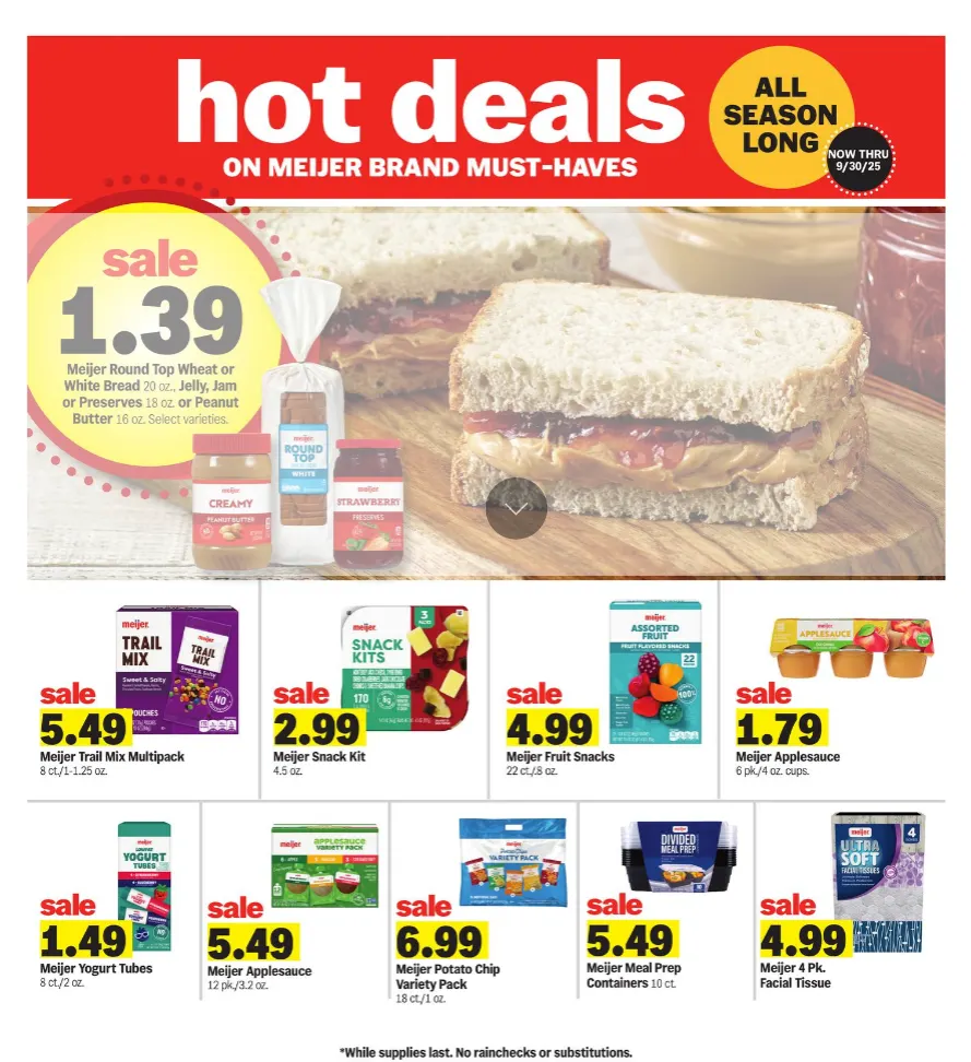 Weekly ad Meijer Sales from September 3 to September 9 2025 - Page 26