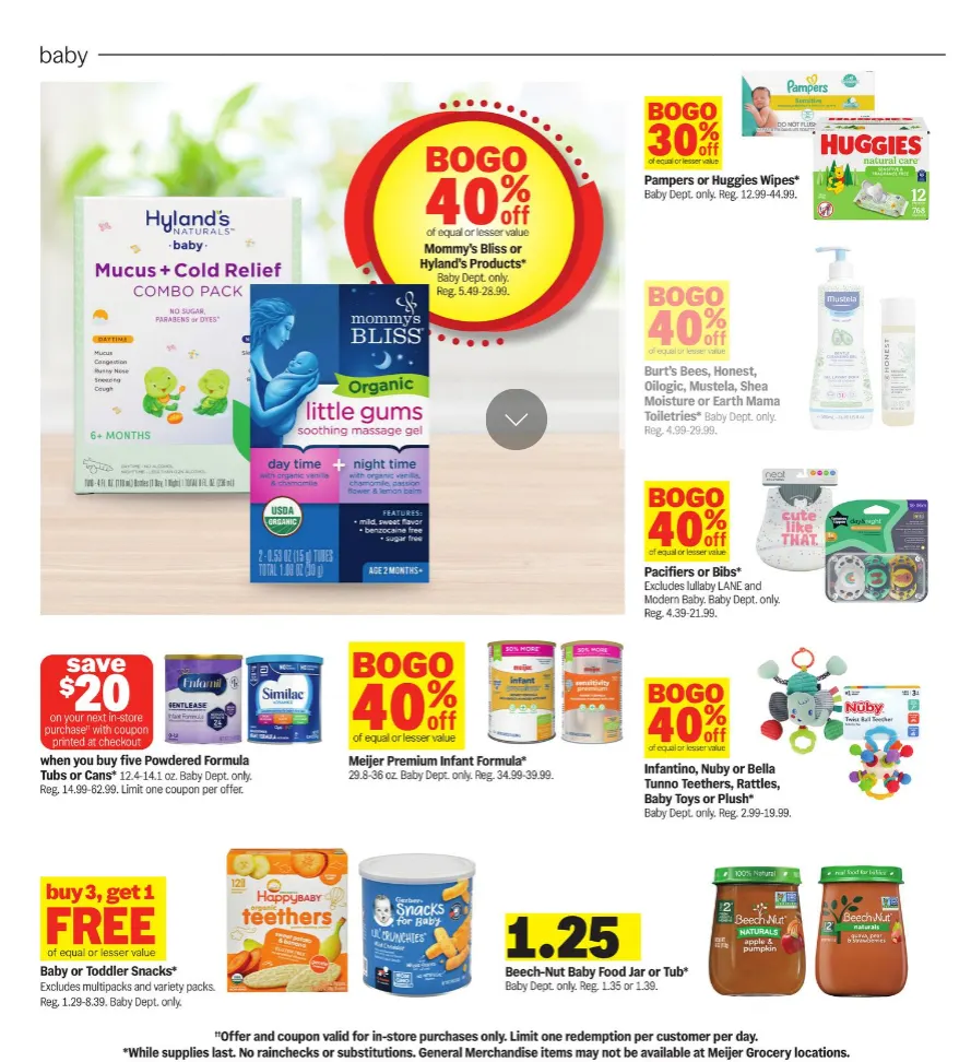 Weekly ad Meijer Sales from September 3 to September 9 2025 - Page 39