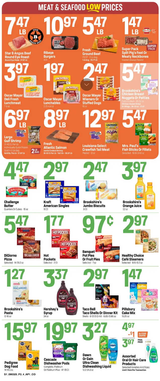 Weekly ad Super 1 Foods Sales from September 3 to September 9 2025 - Page 4
