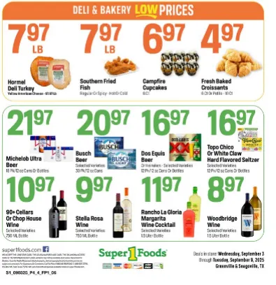 Weekly ad Super 1 Foods Sales from September 3 to September 9 2025 - Page 5