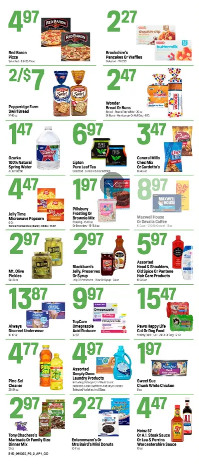 Weekly ad Super 1 Foods Sales from September 3 to September 9 2025 - Page 2