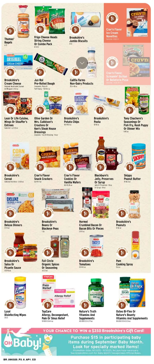 Weekly ad Brookshires Sales from September 3 to September 9 2025 - Page 6