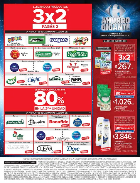 Ofertas de Ofertas Carrefour - Últimos catálogos 2 de septiembre al 9 de septiembre 2025 - Página 3 del catálogo