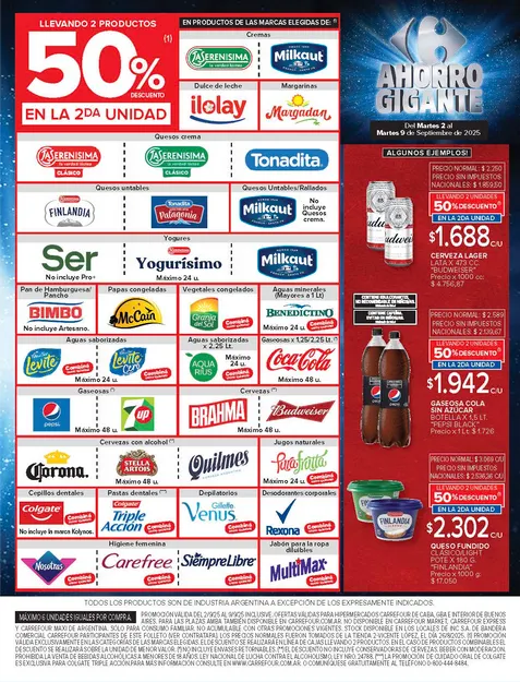 Ofertas de Ofertas Carrefour - Últimos catálogos 2 de septiembre al 9 de septiembre 2025 - Página 5 del catálogo