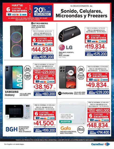 Ofertas de Ofertas Carrefour - Últimos catálogos 2 de septiembre al 9 de septiembre 2025 - Página 26 del catálogo