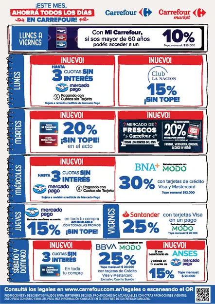 Ofertas de  Ofertas Carrefour - Últimos catálogos 2 de septiembre al 9 de septiembre 2025 - Página 15 del catálogo