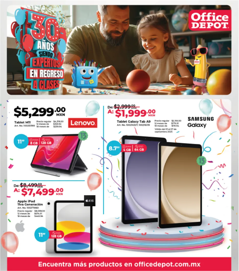 Catálogo de Office Depot Ofertas 1 de septiembre al 1 de octubre 2025 - Pagina