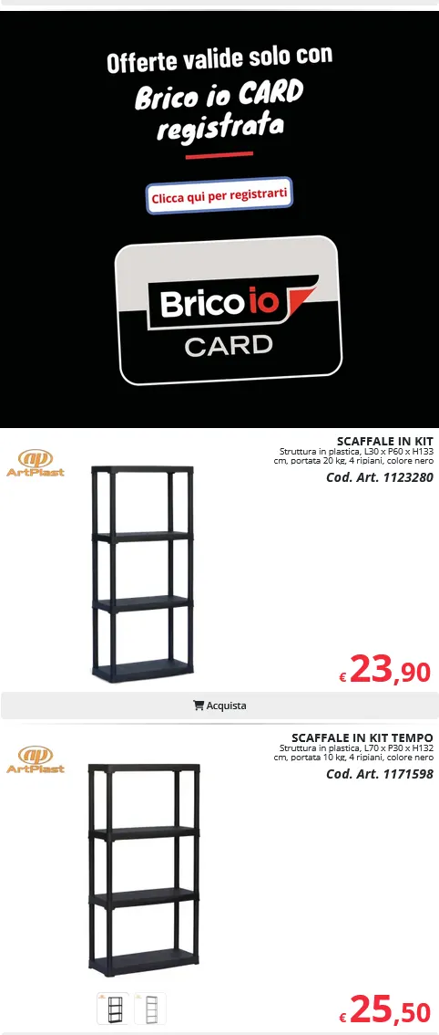 Offerta speciale di Brico io da 1 settembre a 31 ottobre di 2025 - Pagina del volantino 13