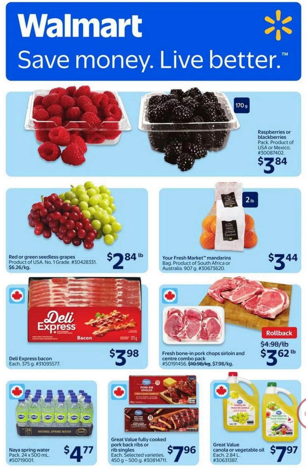 Walmart Sales from September 4 to September 10 2025 - flyer page 1