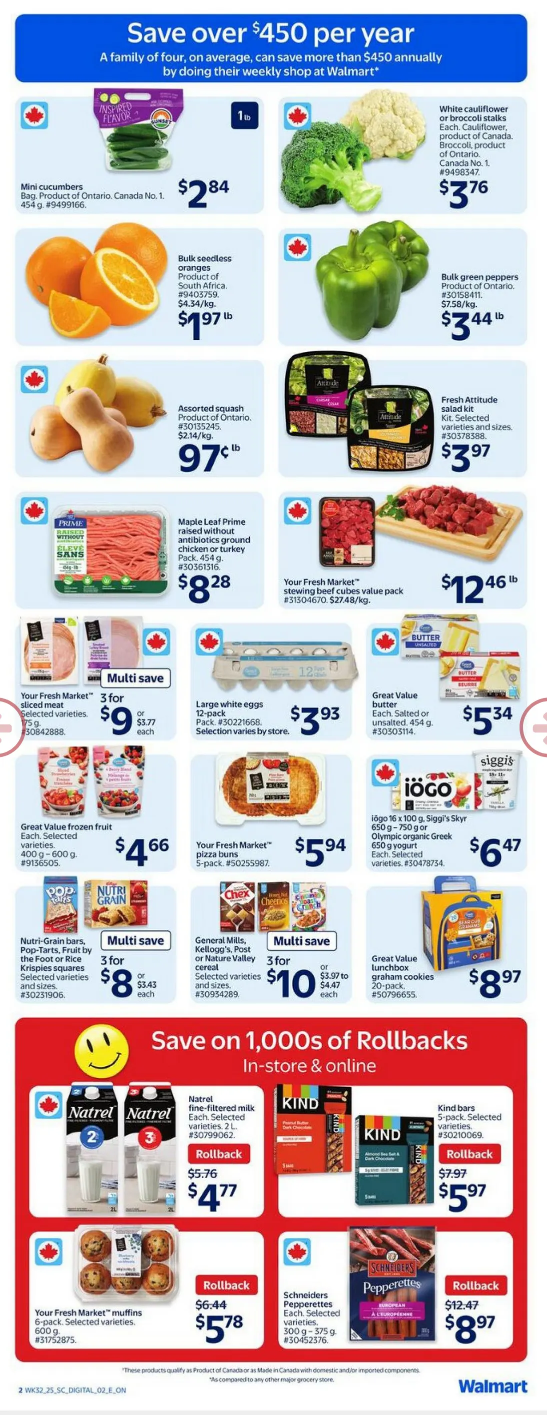 Walmart Sales from September 4 to September 10 2025 - flyer page 7