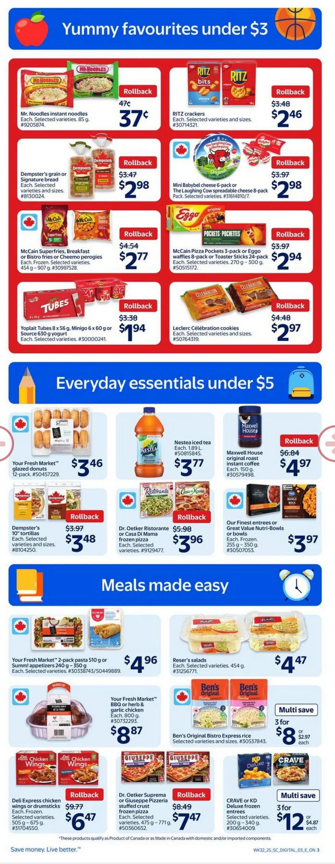 Walmart Sales from September 4 to September 10 2025 - flyer page 8