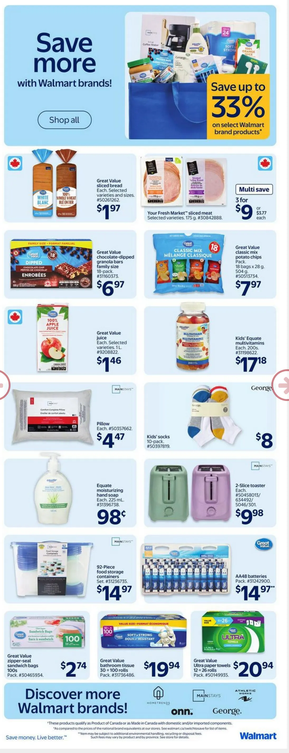 Walmart Sales from September 4 to September 10 2025 - flyer page 4
