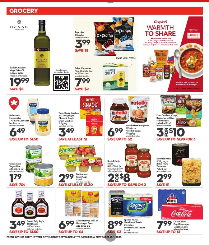 Longo's Sales from September 4 to September 10 2025 - flyer page 7