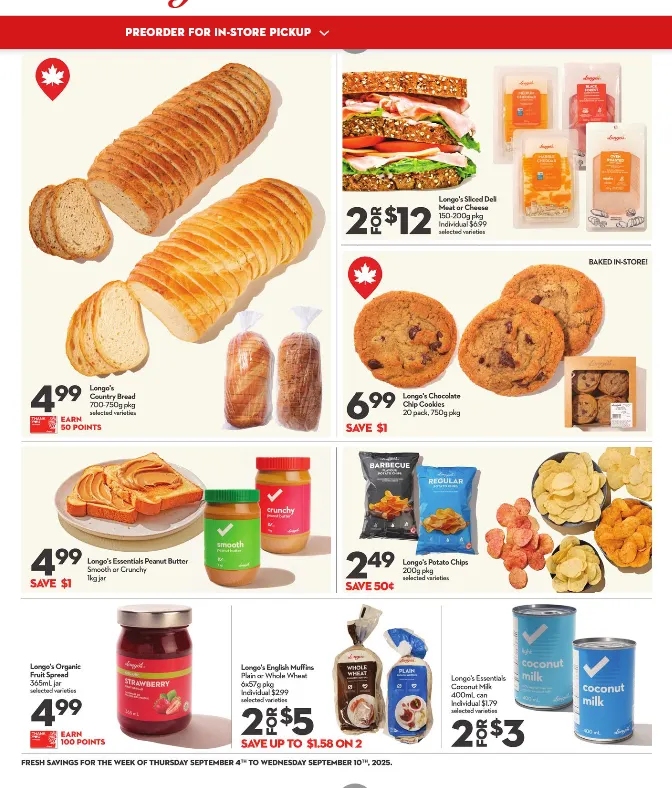 Longo's Sales from September 4 to September 10 2025 - flyer page 9