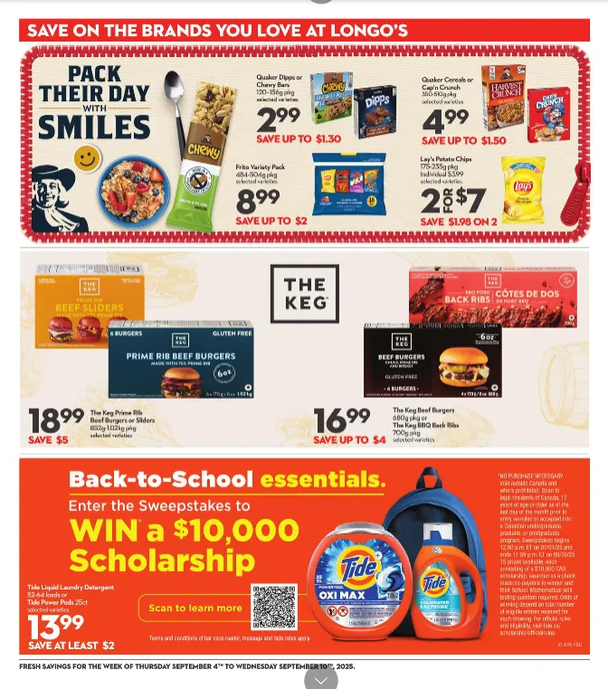 Longo's Sales from September 4 to September 10 2025 - flyer page 15