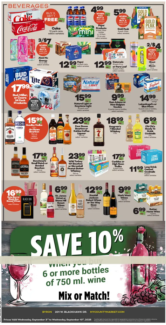 Weekly ad County Market Sales from September 3 to September 11 2025 - Page 2