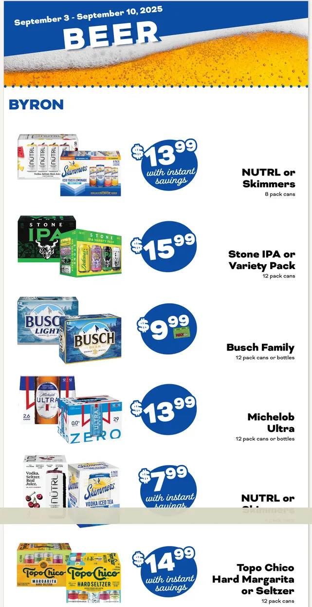 Weekly ad County Market Sales from September 3 to September 11 2025 - Page 5