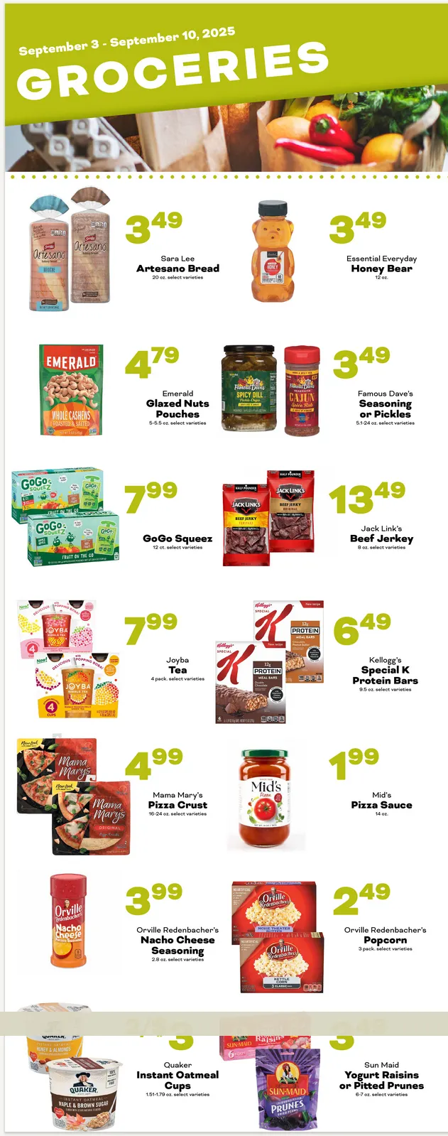 Weekly ad County Market Sales from September 3 to September 11 2025 - Page 6