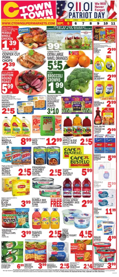 Weekly ad C-Town Sales from September 5 to September 11 2025 - Page 1