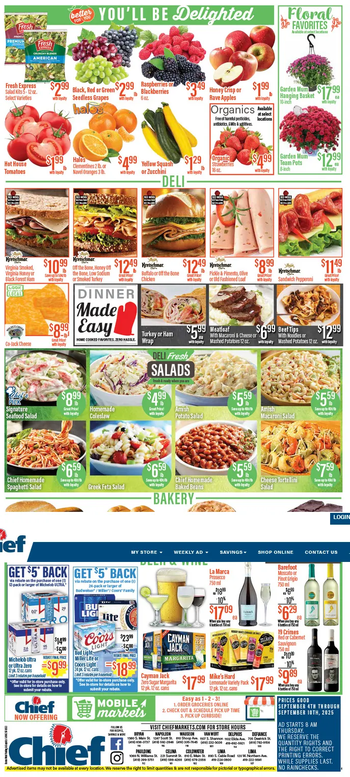 Weekly ad Chief Supermarket Sales from September 4 to September 10 2025 - Page 4