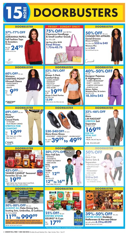 Weekly ad Boscov's Sales from September 4 to September 10 2025 - Page 2