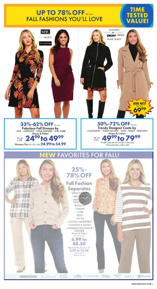 Weekly ad Boscov's  Sales from September 4 to September 10 2025 - Page 3