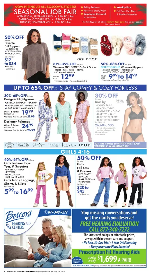 Weekly ad Boscov's  Sales from September 4 to September 10 2025 - Page 6