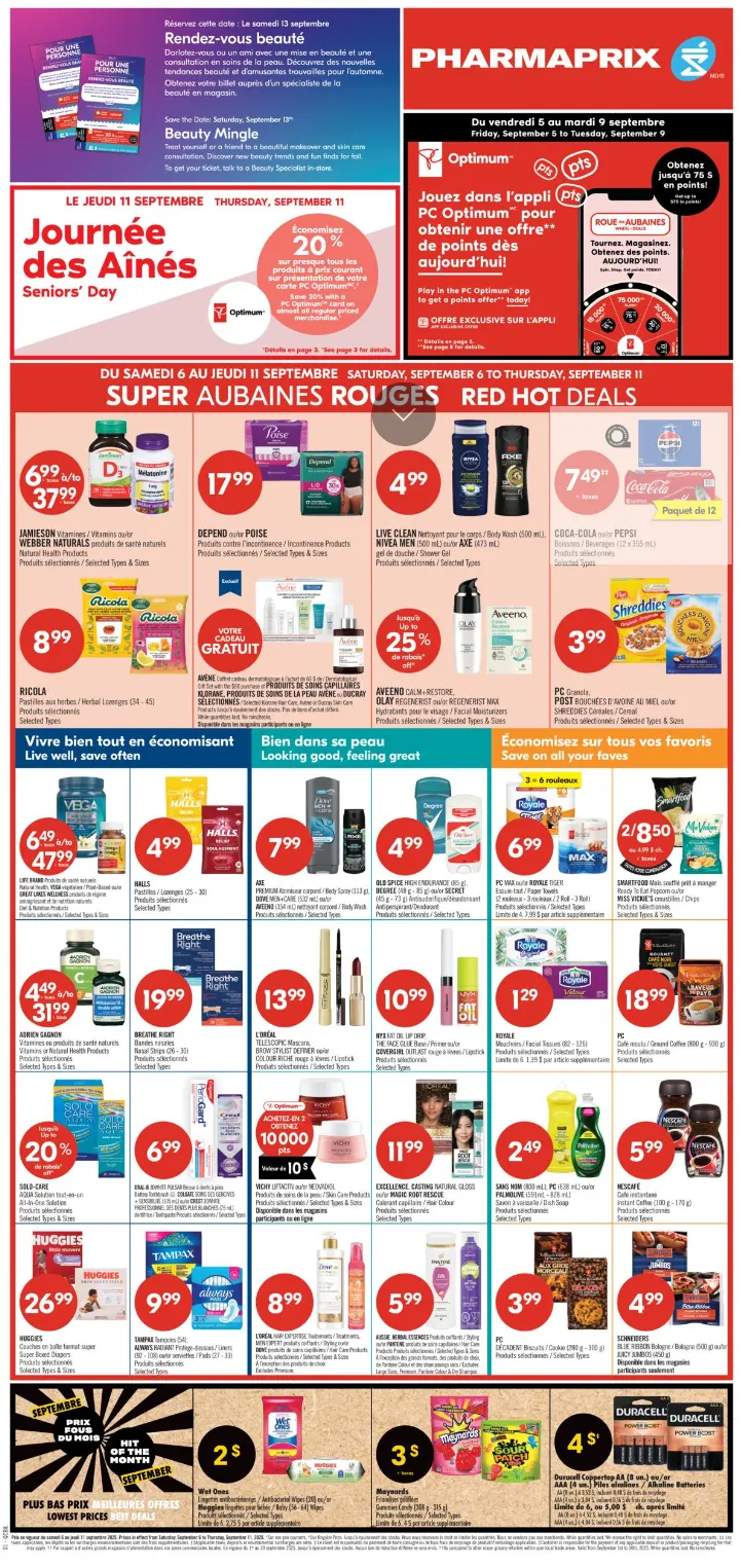 Pharmaprix Sales from September 6 to September 11 2025 - flyer page 2