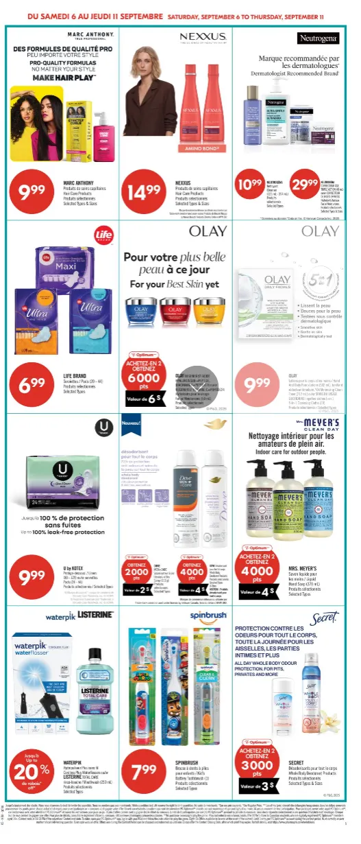 Pharmaprix Sales from September 6 to September 11 2025 - flyer page 9