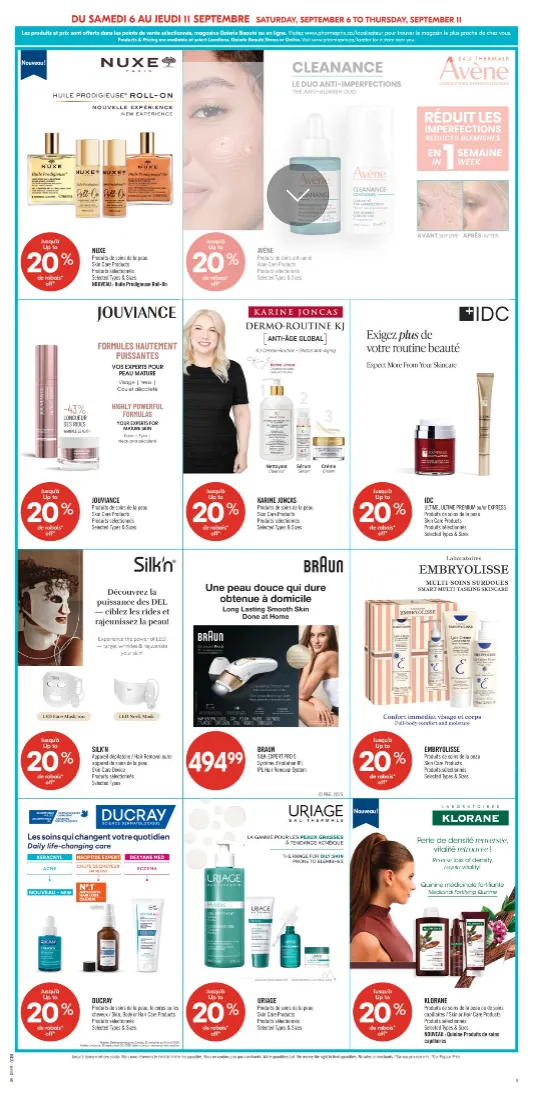 Pharmaprix Sales from September 6 to September 11 2025 - flyer page 10