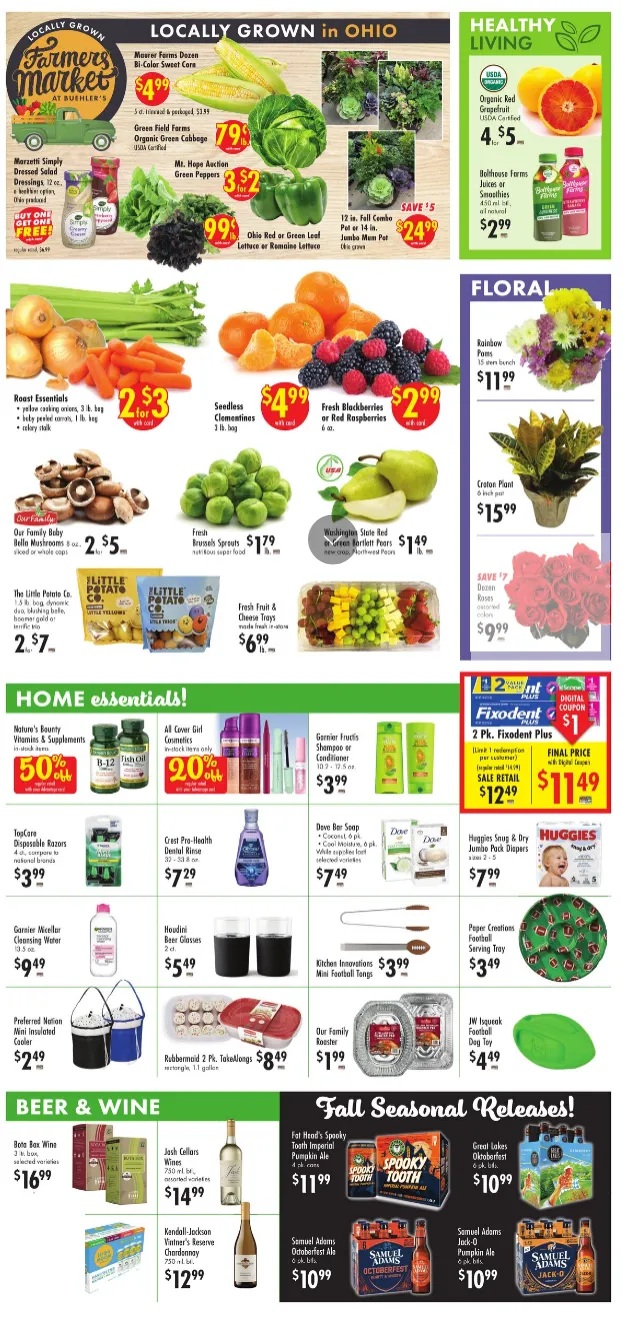 Weekly promotion Buehler's Fresh Foods Sales spanning from September 10 to September 16 2025 - Page 5 for Catalogue 365