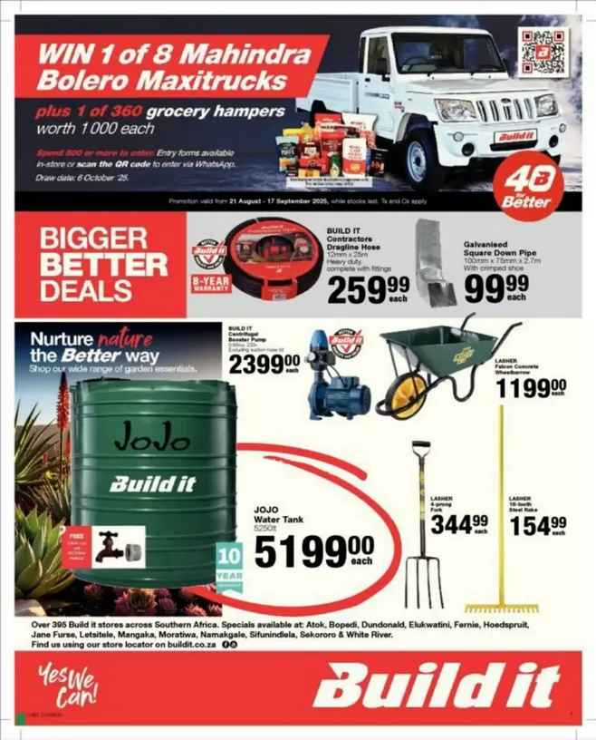 Build It  Sales from 21 August to 20 September 2025 - Catalogue Page 